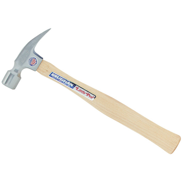 Vaughan Little Pro 10 Oz. Smooth-Face Rip Claw Hammer with Hickory Handle 9