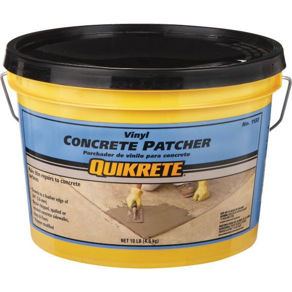Quikrete 10 Lb. Gray Concrete Patch 113311 Quikrete 10 Lb. Gray Concrete Patch 113311