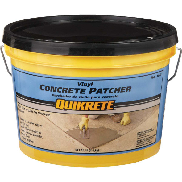Quikrete 10 Lb. Gray Concrete Patch 113311