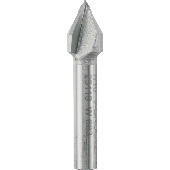 Vermont American Carbide Tip 60 Degree V-Groove Bit 23119