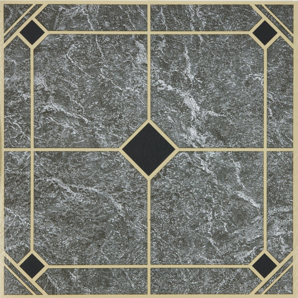 Home Impressions Blue and Gold 12 In. x 12 In. Vinyl Floor Tile (45 Sq. Ft./Box) Home Impressions Blue and Gold 12 In. x 12 In. Vinyl Floor Tile (45 Sq. Ft./Box)
