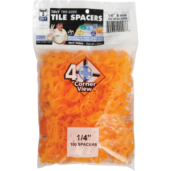 Marshalltown Barwalt 1-4 In. Dual-Sided Tile Spacers (100-Pack) 33078 349910