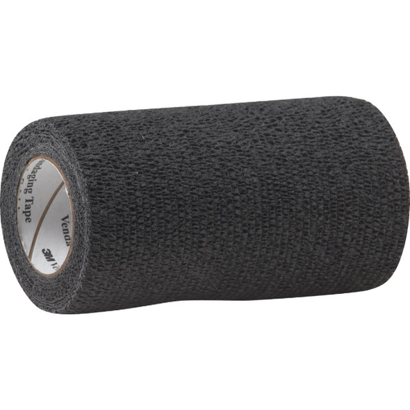 3M Vetrap 4 In. x 5 Yd. Bandaging Wrap, Black 1410BK