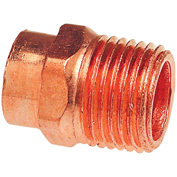 NIBCO 3/4 In. Male Copper Adapter W01240D NIBCO 3/4 In. Male Copper Adapter W01240D