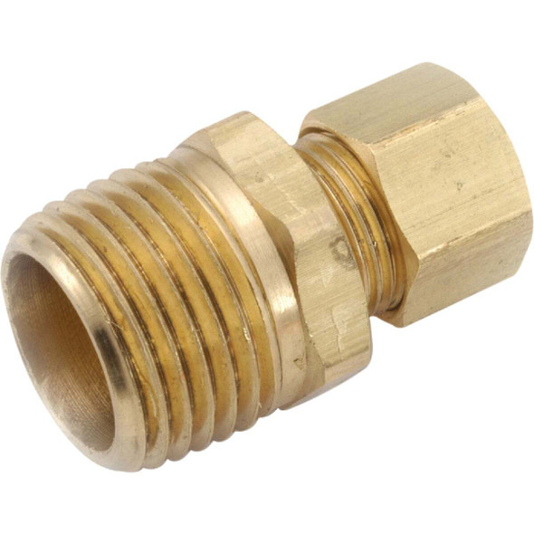 Anderson Metals 1/4x3/8 Male Connector 750068-0406 Pack of 10
