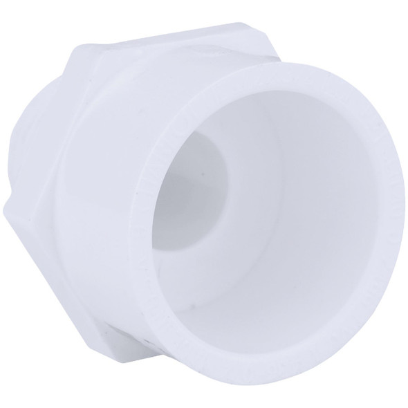 Charlotte Pipe 1-1/2 In. X 2 In. Schedule 40 Male PVC Adapter PVC 02110  1400HA