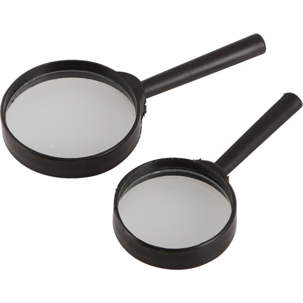 Smart Savers 5X Magnifying Glass (2-Pack) CC501040 Pack of 12 970685