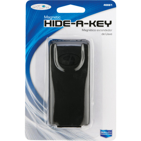 Custom Accessories Black Plastic Magnetic Key Hider 46661 572972