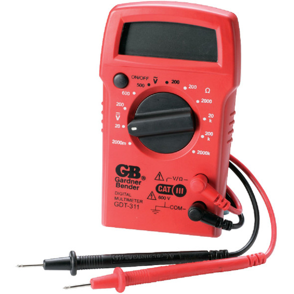 Gardner Bender 3-Function Digital Multi-Tester GDT-311