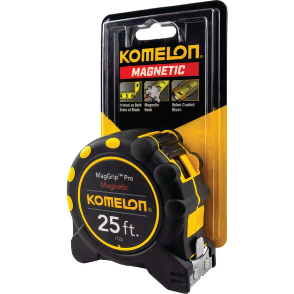 Komelon MagGrip Pro 25 Ft. Tape Measure 7125