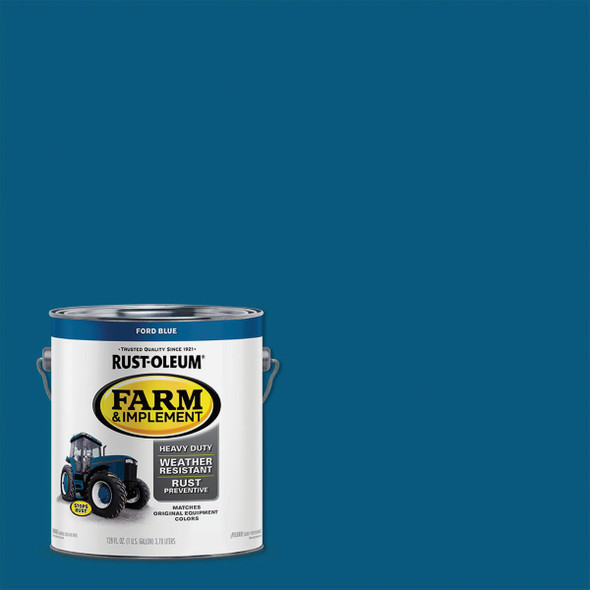 Rust-Oleum 1 Gallon Ford Blue Gloss Farm & Implement Enamel 280172