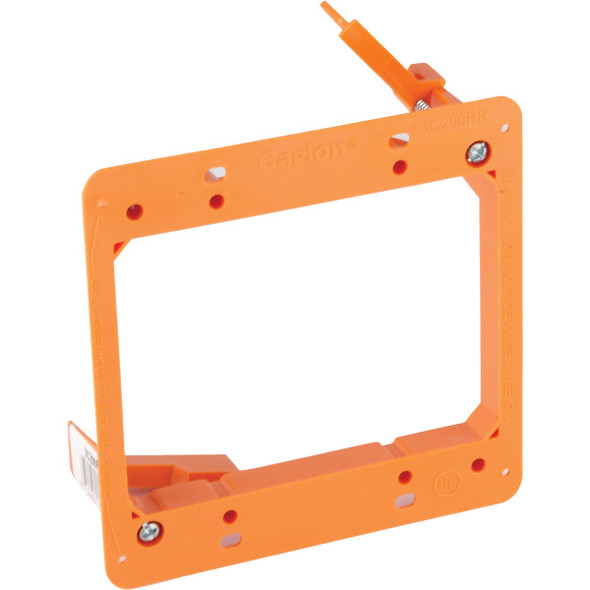 Carlon 2-Gang 3-9/10 In. x 4 In. Low Voltage Box SC200RR