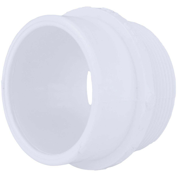 Charlotte Pipe 2 In. SPG x 2 In. MIP Schedule 40 DWV PVC Adapter