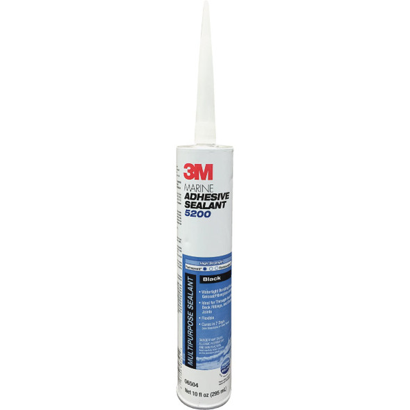 3M 10 Oz. Black  Marine Adhesive Sealant 5200 06504