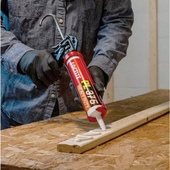LOCTITE PL 375 10 Oz. Heavy Duty Construction Adhesive 1964642 771907