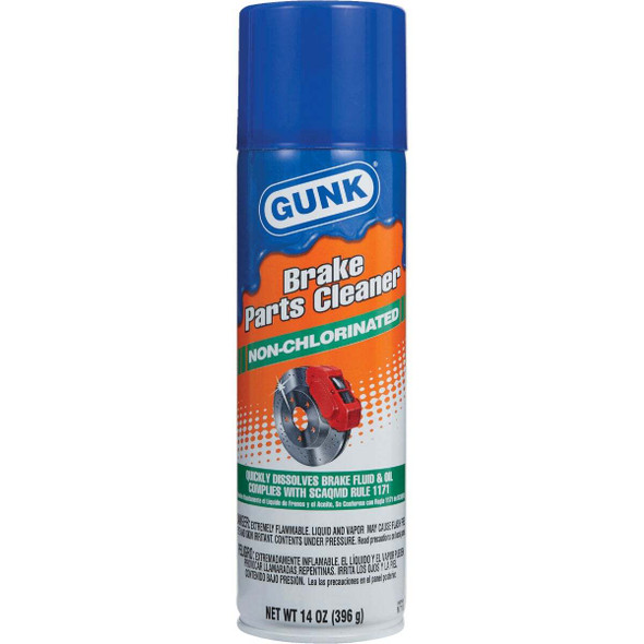 Gunk 14 Oz. Aerosol Non-Chlorinated Brake Parts Cleaner M710