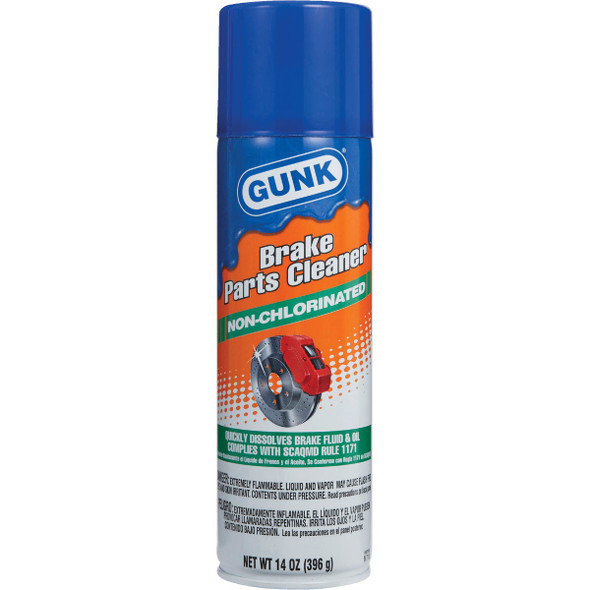 Gunk 14 Oz. Aerosol Non-Chlorinated Brake Parts Cleaner M710