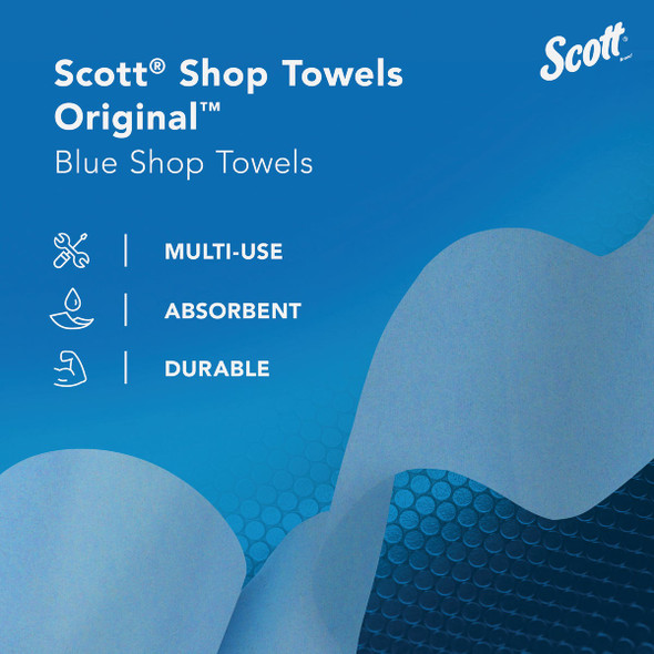 Scott 12 In. W x 10 In. L Disposable Original Shop Towel (200-Sheets) Scott 12 In. W x 10 In. L Disposable Original Shop Towel (200-Sheets)