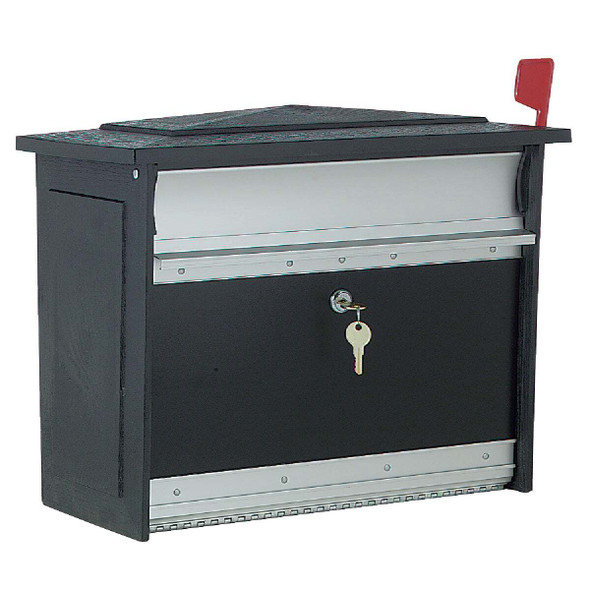 Gibraltar Mailsafe Lockable Security Wall Mount Mailbox MSK00BAM