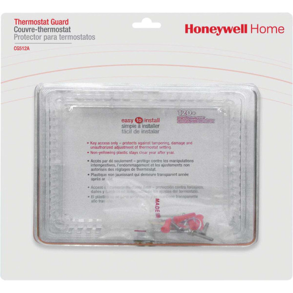 Honeywell Home Clear 9-3/4 In. 7-1/4 In. Thermostat Guard CG512A1009