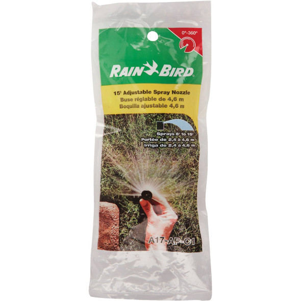 Rain Bird Adjustable Up to 330 Deg. Plastic Shrub Head A17AP 723010