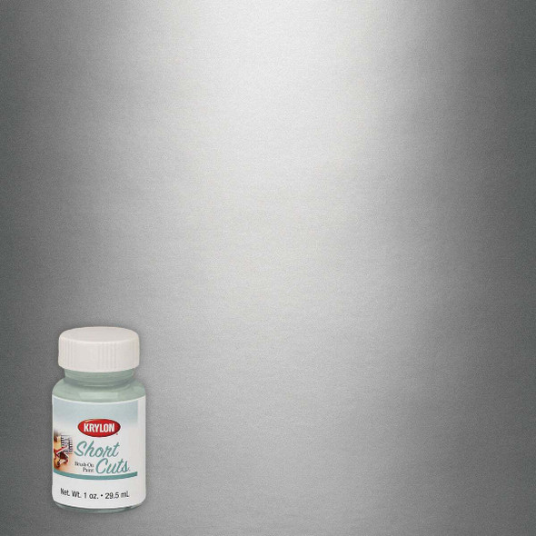 Krylon Short Cuts Chrome High Gloss 1 Fl. Oz. Hobby Paint SCB-004