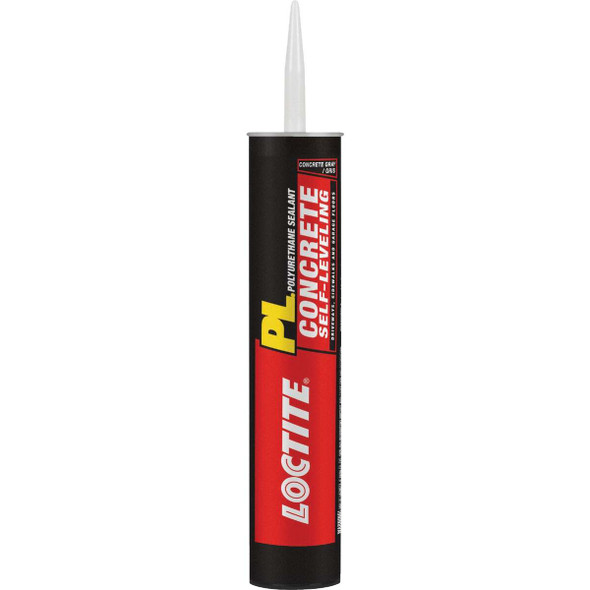 Loctite Pl Self-Leveling Sealant 28 Oz Limestone Gray Concrete Sealant 1618172