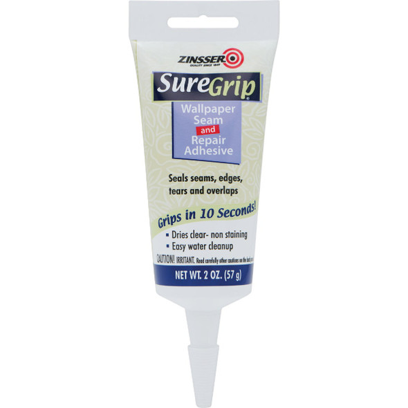 SureGrip 2 Oz. Wallcovering Seam Repair Wallpaper Adhesive 391498