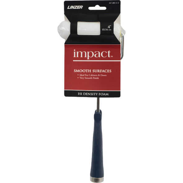 Linzer Impact 4 In. x 11 In. Mini Foam Roller Cover & Frame MT 200-11 0400