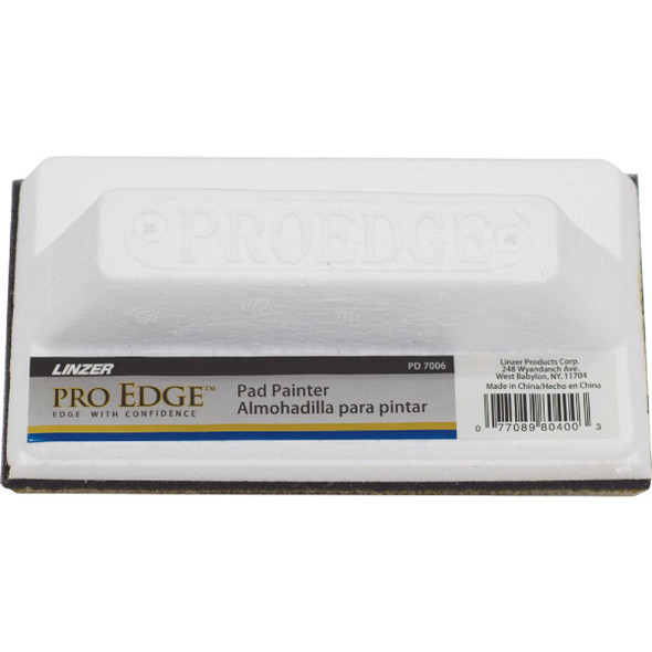 Linzer Pro Edge 3 In. x 5.5 In. Foam Handle Disposable Pad Painter PD 7006