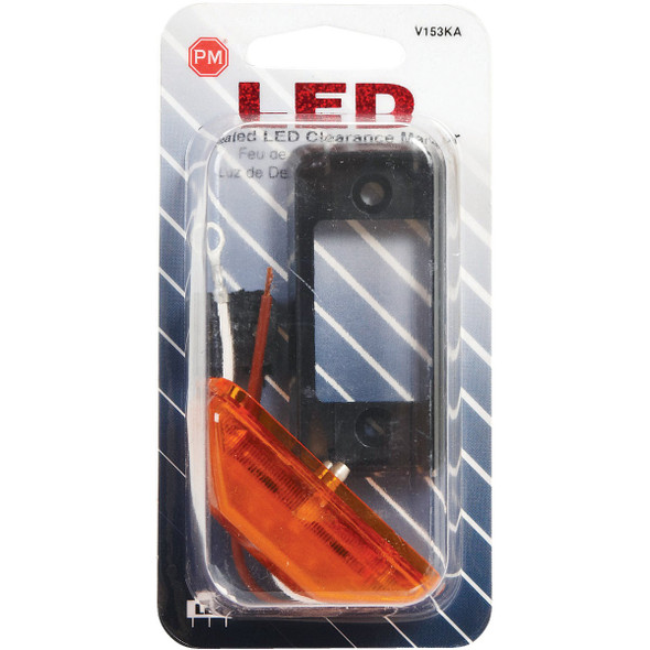Peterson Rectangle Amber Clearance Light Peterson Rectangle Amber Clearance Light