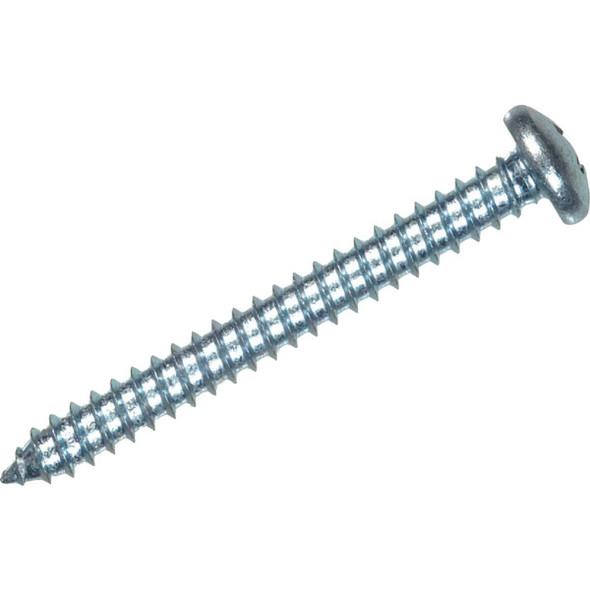 Hillman #12 x 1/2 In. Phillips Pan Head Zinc Sheet Metal Screw (10-Count) 5496