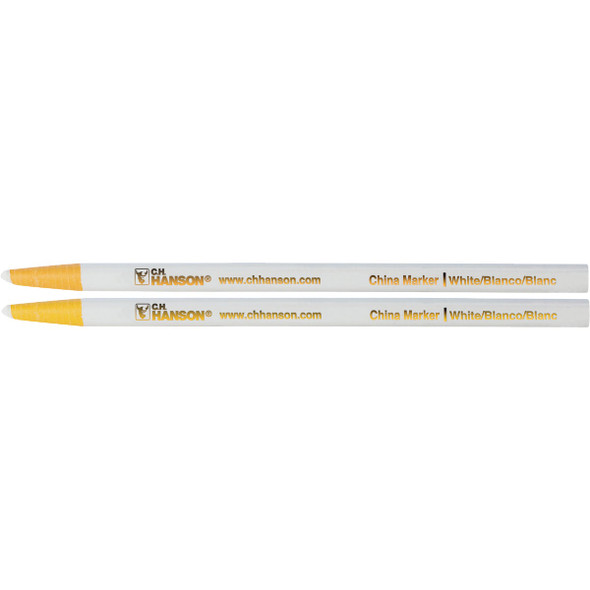 C.H. Hanson White China Marker (2-Pack)