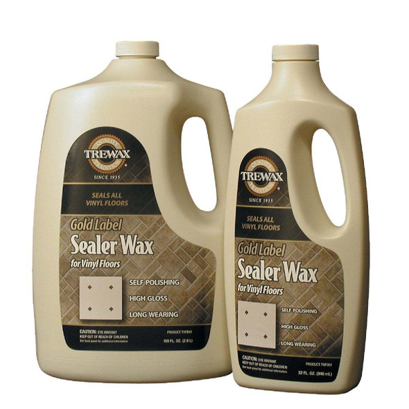 Trewax 32 Oz. Gold Label Sealer Floor Wax 887135027