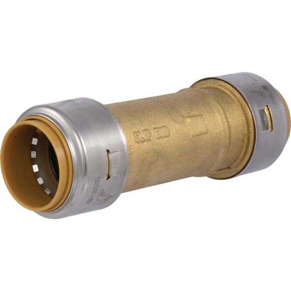 SharkBite 1 In. Push-to-Connect Brass Repair Coupling UR3020A