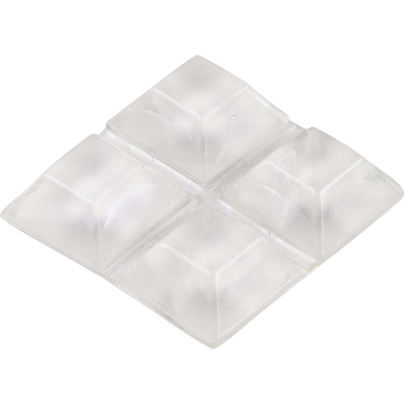 Do it 3/4 In. Square Opaque Furniture Bumpers (12-Count) 239682