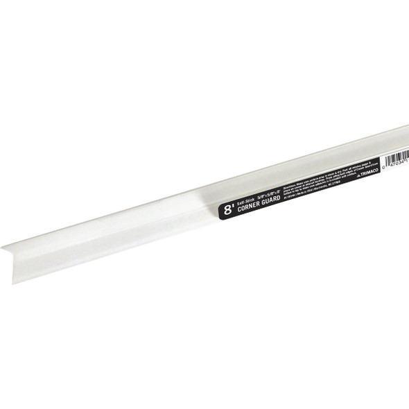 Trimaco 5/8 In. x 8 Ft. Self-Adhesive Clear Corner Guard 11834A