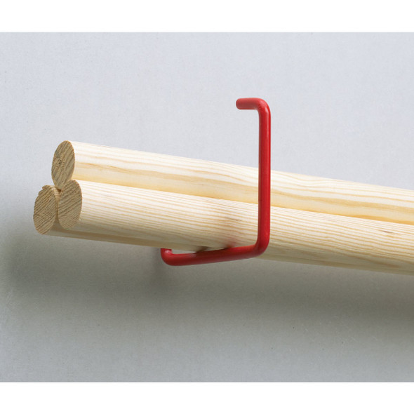 Screw-In Vinyl-Coated Utility Hook (2-Pack)