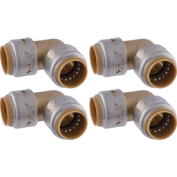 SHARKBITE 4 Pk 3/4" Sb Elbow UR256A4