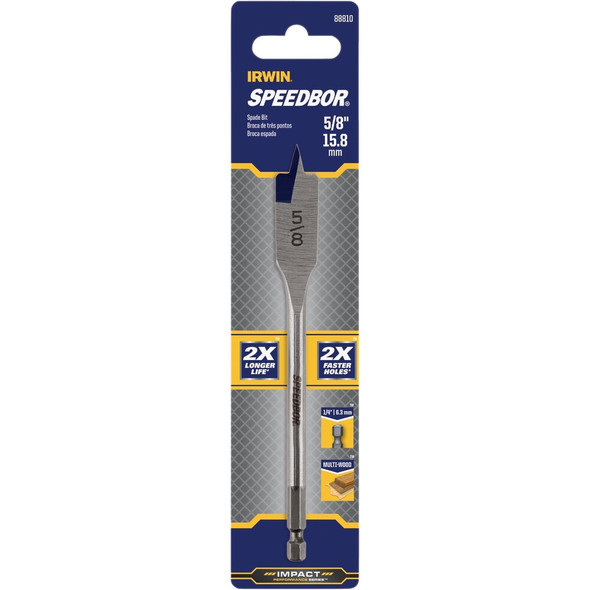 Irwin Speedbor 5-8 In. x 6 In. Spade Bit 88810 324183