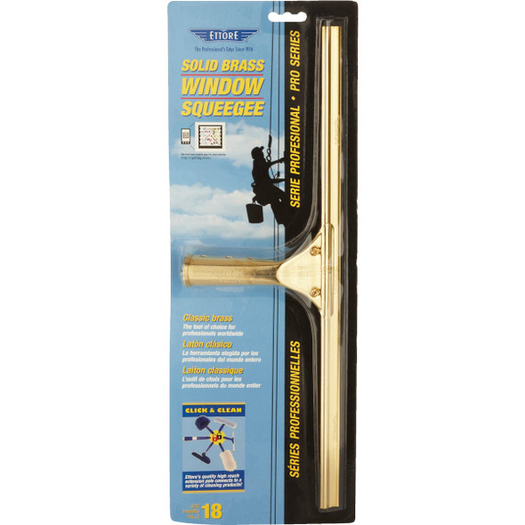 Ettore ProSeries 18 In. Rubber Squeegee 10018 617725