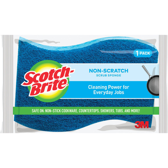 Scotch-Brite Zero Scratch Scrub Sponge 521