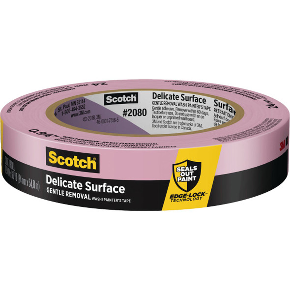 Scotch 0.94 In. x 60 Yd. Delicate Surface Painter's Tape 2080-24EC