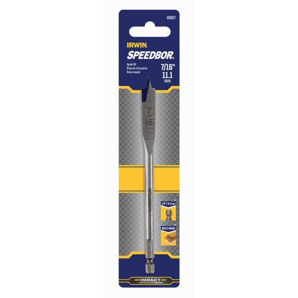 Irwin Speedbor 7/16 In. x 6 In. Spade Bit