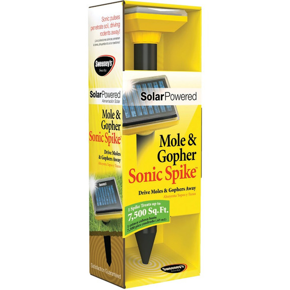 Victor 7500 Sq. Ft. Coverage Plastic Solar-Powered Sonic Mole Spike M9014 740081
