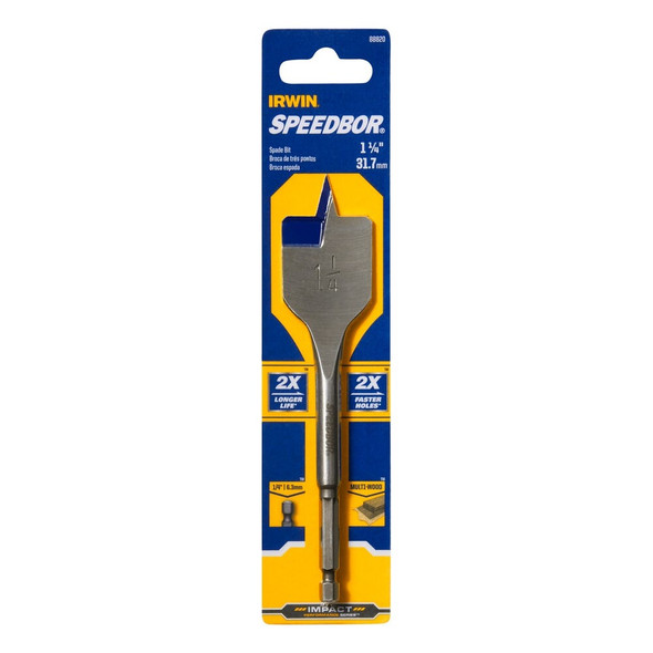 Irwin Speedbor 1-1-4 In. x 6 In. Spade Bit 88820 324280