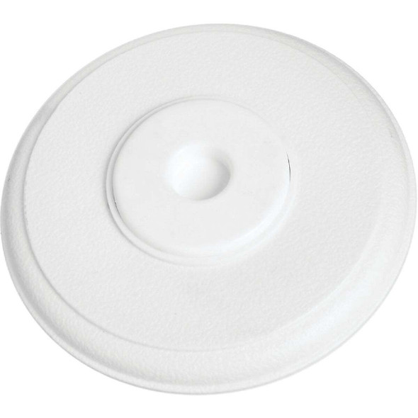 National Hardware 5 In. White Softstop Cover-Up Wall Door Stop N246-041