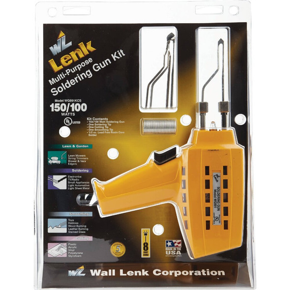 Wall Lenk 150W 800 F Max Soldering Gun Kit WG991KCS 301435