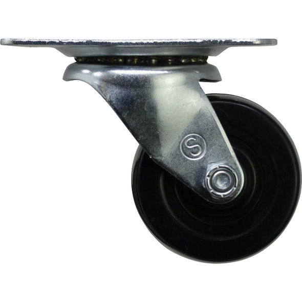 Shepherd Hardware 2 In. General-Duty Soft Rubber Swivel Plate Caster 9477