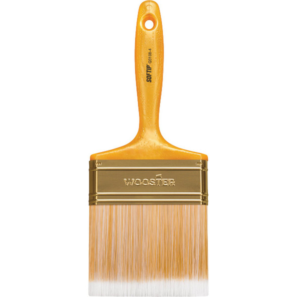 Wooster Softip 4 In. Flat Wall Paint Brush Q3108-4 773699